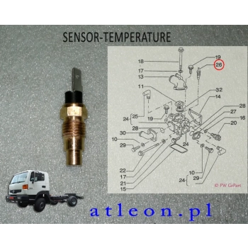 czujnik temperatury ATLEON BD30 '99-'06